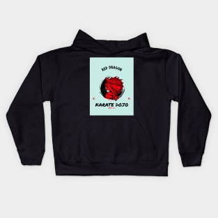 Red Dragon | Karate Dojo Kids Hoodie